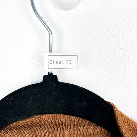 Cleo Sparkly Brown Long Sleeve Ladies Top - Picture 10 of 10